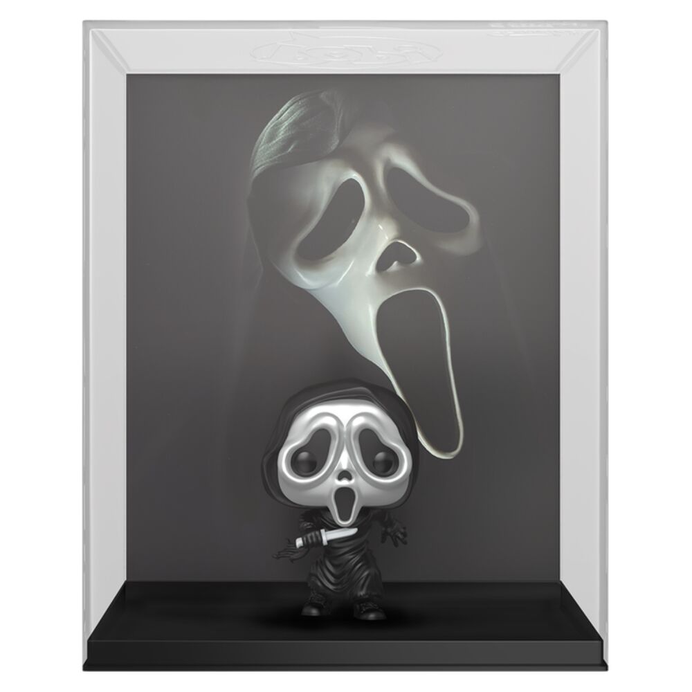 Figura FUNKO POP Ghost Face Metallic de Scream en caja VHS Cover - 2