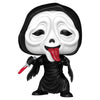 Figura Funko POP! Ghost Face de Scream con lengua roja y cuchillo
