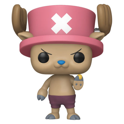 Figura Funko POP! de Tony Tony Chopper con sombrero rosa y Rumble Ball