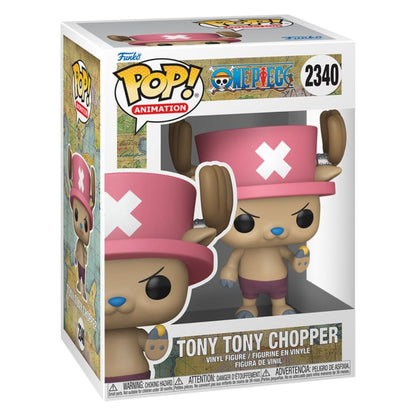Figuras Funko POP! de Tony Tony Chopper de One Piece, versión regular y Chase - 5