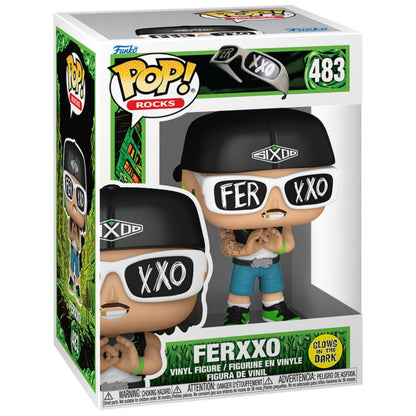 Figura Funko POP! Ferxxo Glow con gorra y gafas FER XXO - 2
