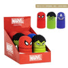 Portatodos 3D Marvel de Spider-Man, Hulk y Capitán América
