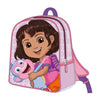 Mochila 3D rosa y morada de Dora la Exploradora y Botas