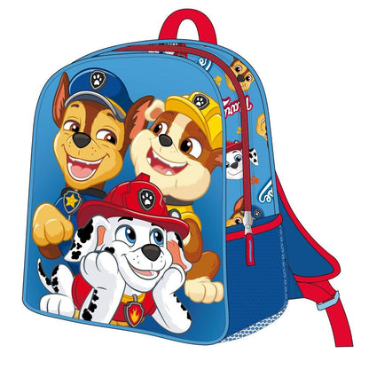 Mochila 3D infantil azul de Paw Patrol con personajes