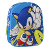Mochila infantil 3D azul de Sonic the Hedgehog