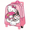 Trolley rosa 3D Hello Kitty and Friends con varios personajes