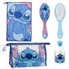 Set de aseo Stitch Disney con neceser, toalla, cepillos y frasco