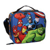 Bolsa portameriendas 3D de Los Vengadores Marvel con Spider-Man, Capitán América, Iron Man y Hulk