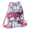 Saco rosa Hello Kitty and Friends con personajes Sanrio