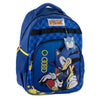 Mochila escolar azul de Sonic the Hedgehog adaptable a trolley
