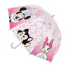 Paraguas manual rosa transparente Minnie and Friends Disney
