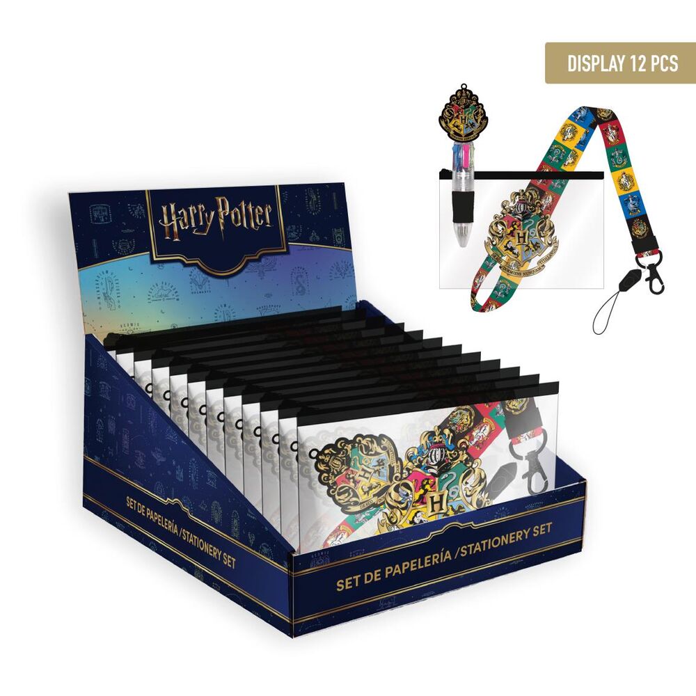 Set de papelería Harry Potter CERDÁ con bolígrafo y cinta