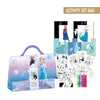 Bolso set de actividades coloreable Frozen con láminas y material de coloreado