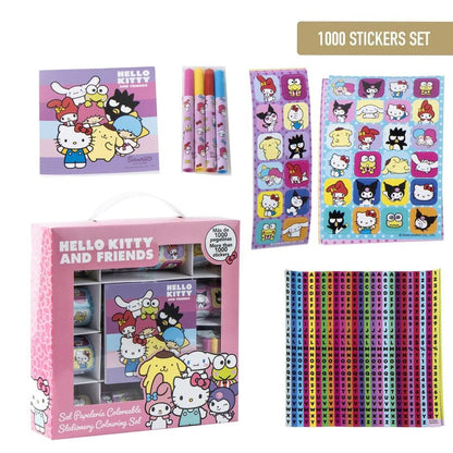 Blíster de 1000 pegatinas Hello Kitty and Friends