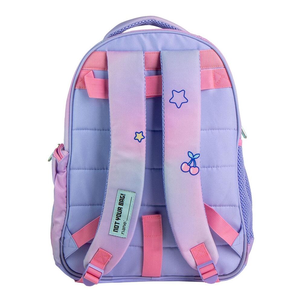 Mochila lila de Stitch Disney con bolsillo delantero - 2