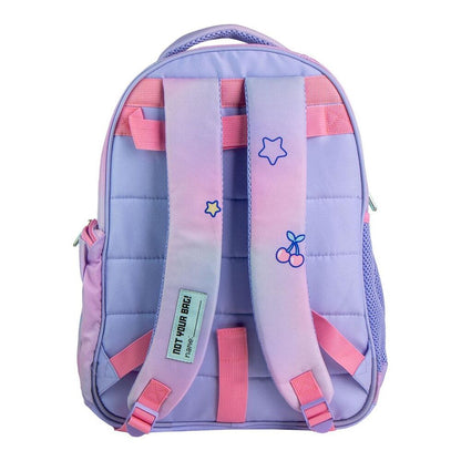 Mochila lila de Stitch Disney con bolsillo delantero - 2