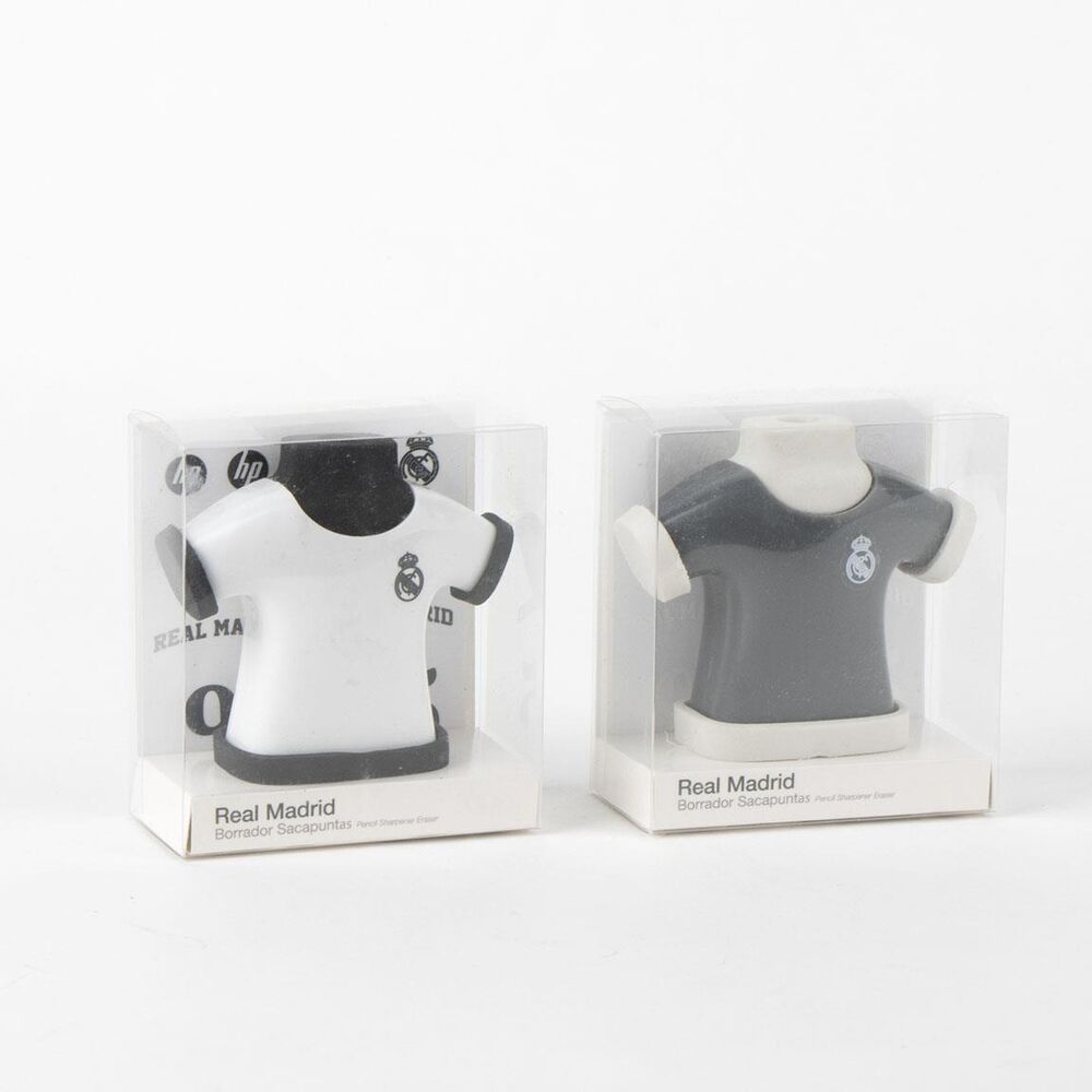 Sacapuntas con borrador Real Madrid con forma de camiseta en colores surtidos - 2