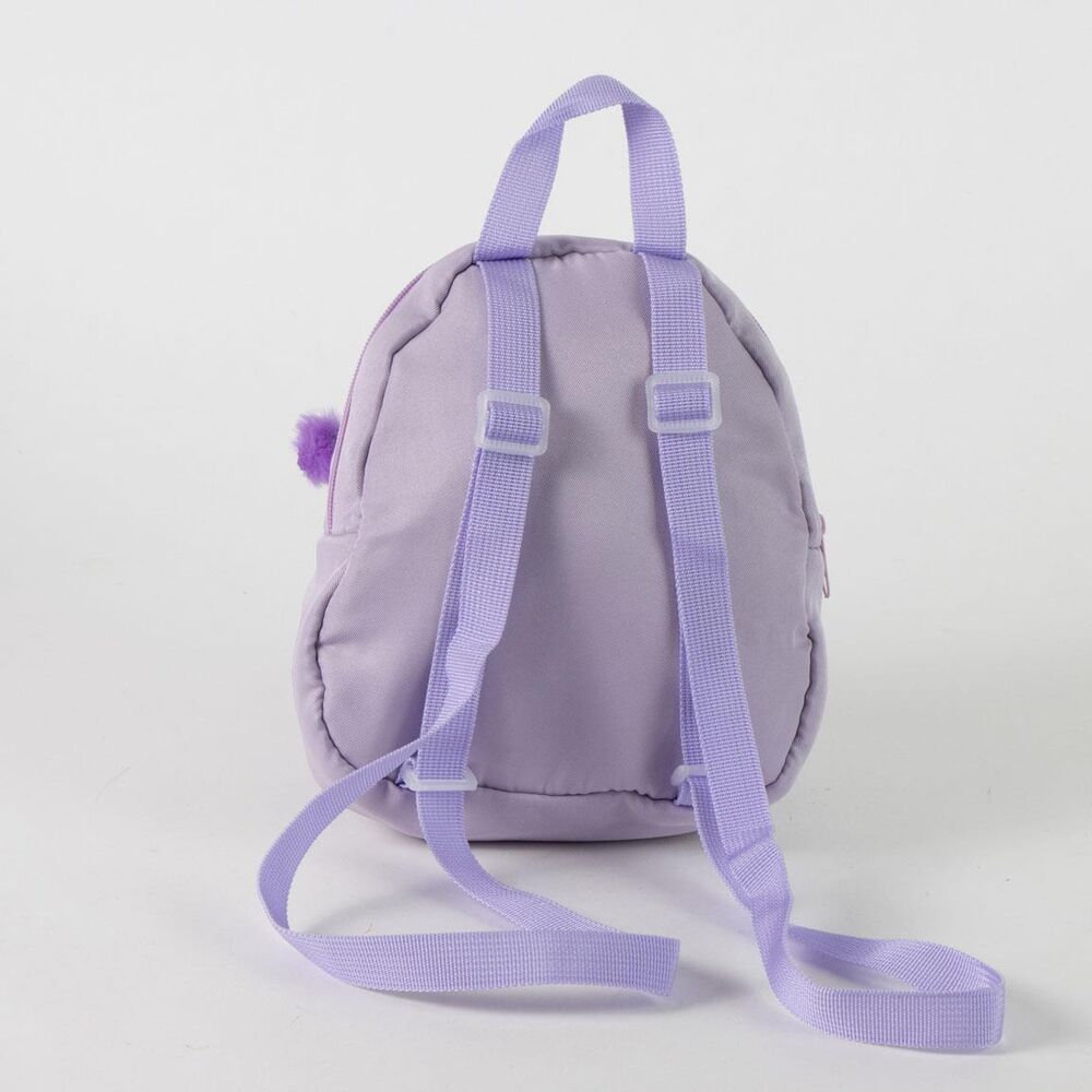Mochila lila de Kuromi con aplicación frontal en relieve - 2