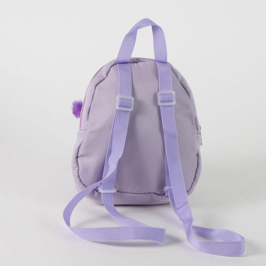 Mochila lila de Kuromi con aplicación frontal en relieve - 2