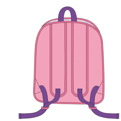 Mochila 3D rosa y morada de Dora la Exploradora y Botas - 2