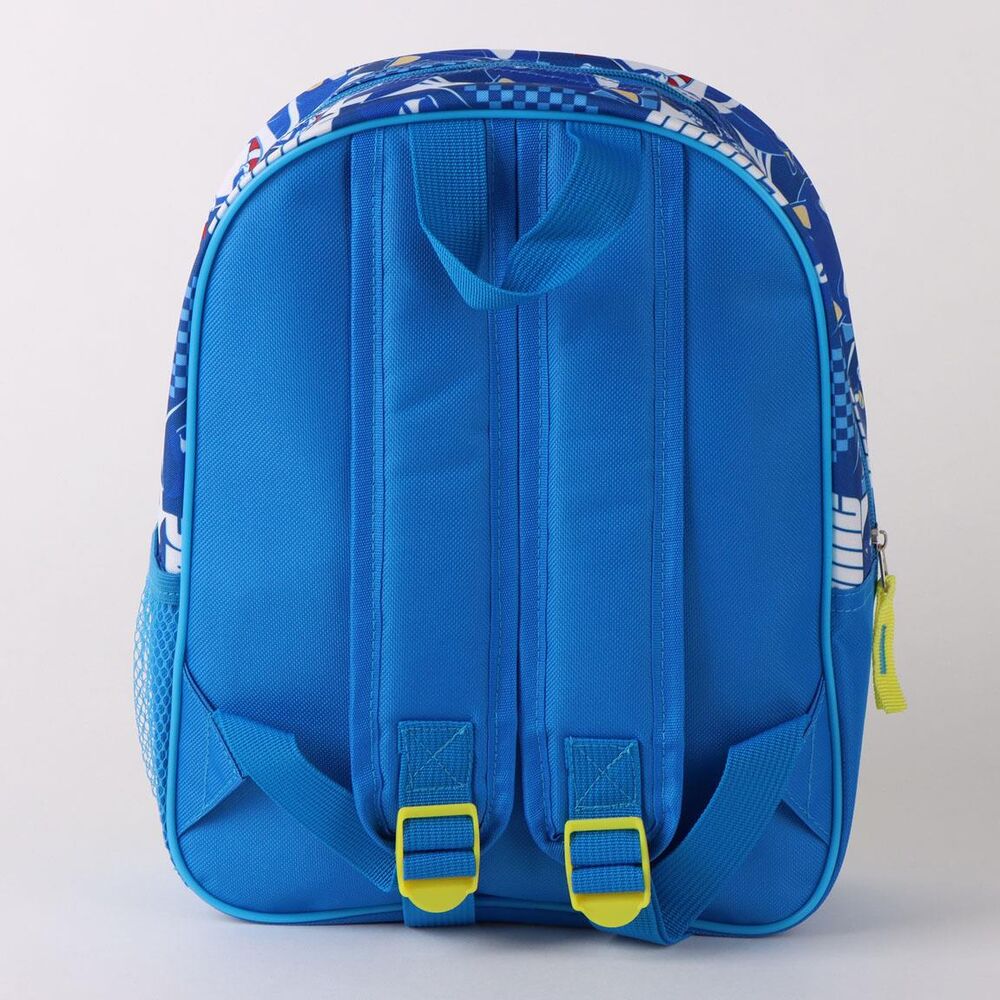 Mochila infantil 3D azul de Sonic the Hedgehog - 2