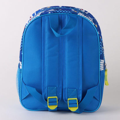 Mochila infantil 3D azul de Sonic the Hedgehog - 2