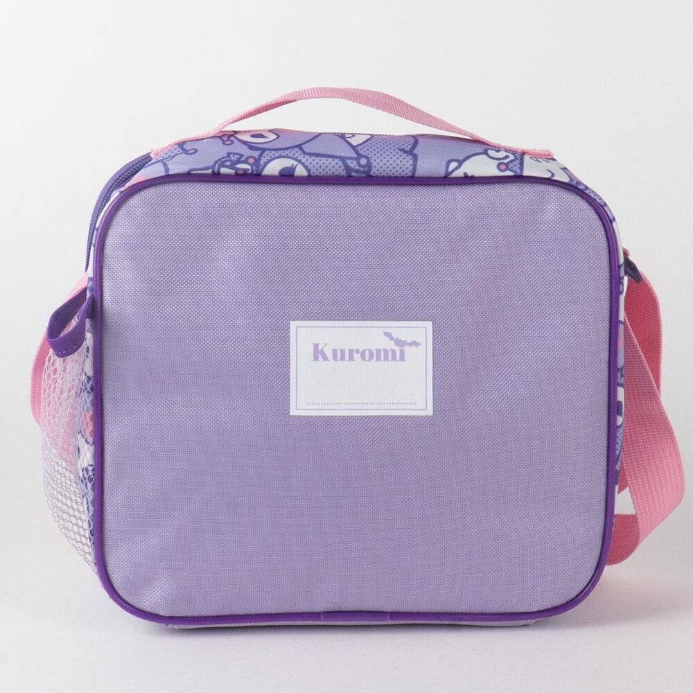 Bolsa portameriendas 3D de Kuromi en morado y rosa - 2