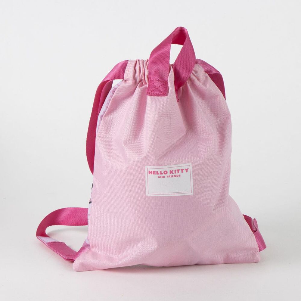 Saco rosa Hello Kitty and Friends con personajes Sanrio - 2