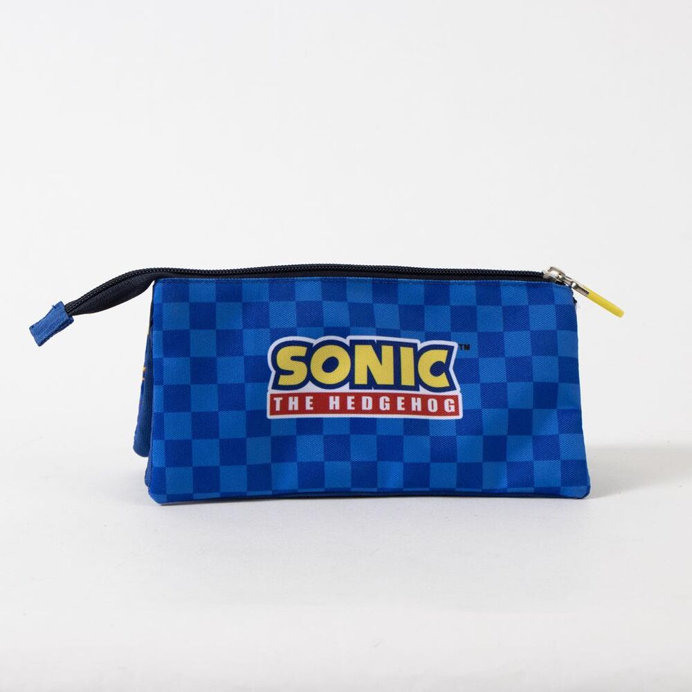 Portatodo triple azul de Sonic the Hedgehog - 2