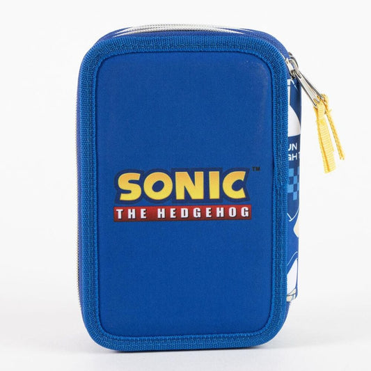 Plumier triple azul de Sonic the Hedgehog CERDÁ - 2