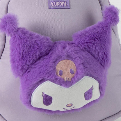 Mochila lila de Kuromi con aplicación frontal en relieve - 3