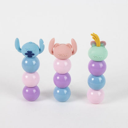 Subrayadores apilables Stitch Disney surtidos en tonos pastel - 3