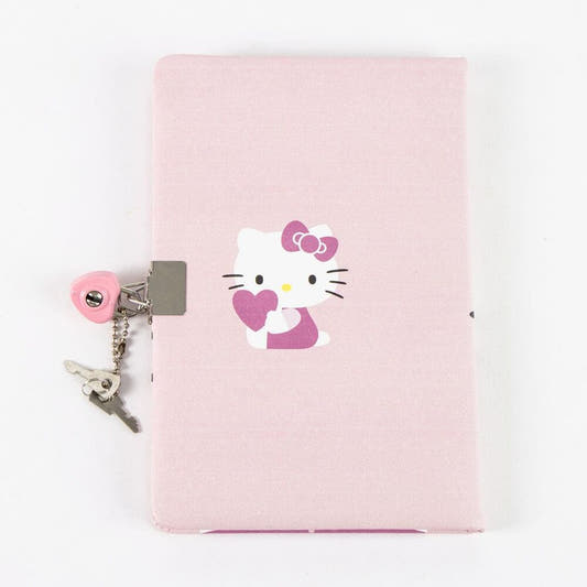 Diario rosa de Hello Kitty con bolígrafo a juego - 2
