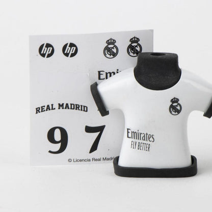 Sacapuntas con borrador Real Madrid con forma de camiseta en colores surtidos - 4