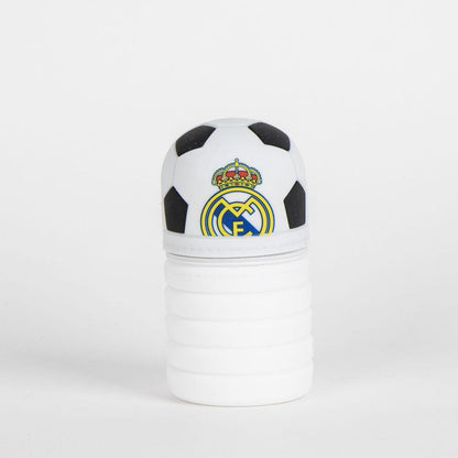 Portatodo 3D plegable del Real Madrid con diseño de balón en blanco y negro - 4