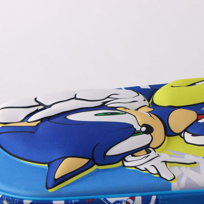 Mochila infantil 3D azul de Sonic the Hedgehog - 4