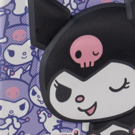 Bolsa portameriendas 3D de Kuromi en morado y rosa - 4