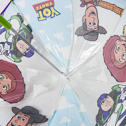 Paraguas transparente Toy Story con Jessie y Buzz Lightyear - 4