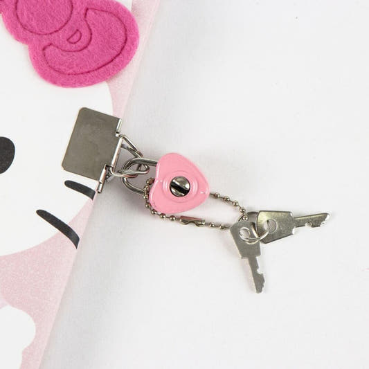 Diario rosa de Hello Kitty con bolígrafo a juego - 3