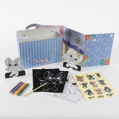 Bolso set coloreable de Stitch y Angel Disney - 4