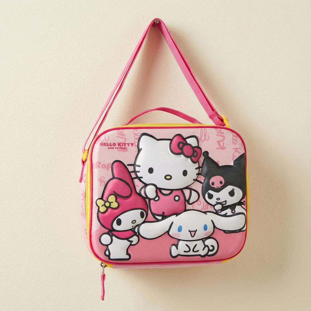 Bolsa portameriendas 3D rosa de Hello Kitty and Friends - 5
