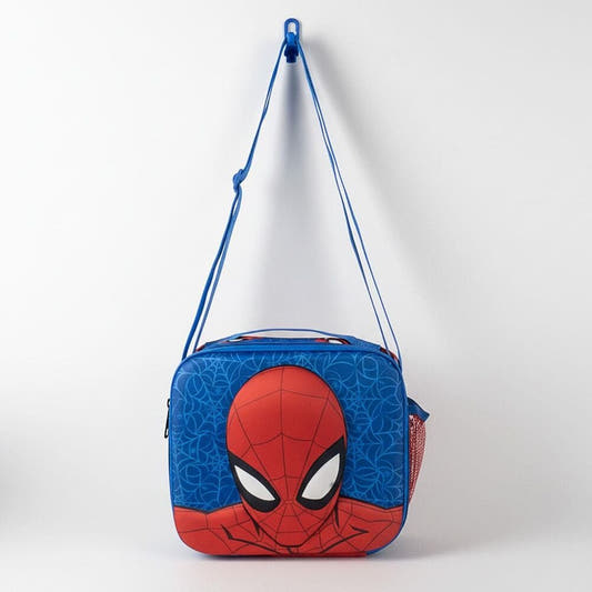 Bolsa portameriendas 3D azul de Spider-Man Marvel - 5