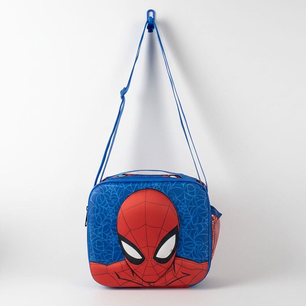 Bolsa portameriendas 3D azul de Spider-Man Marvel - 5