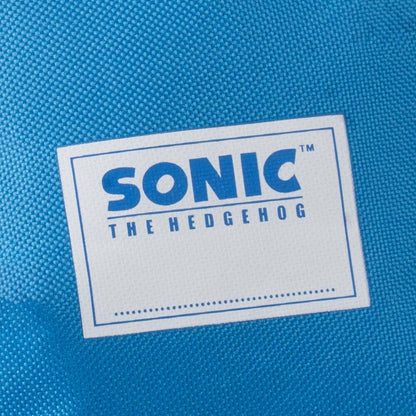 Saco azul con Sonic the Hedgehog y cierre de cordones - 5