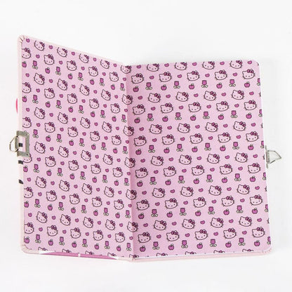 Diario rosa de Hello Kitty con bolígrafo a juego - 4