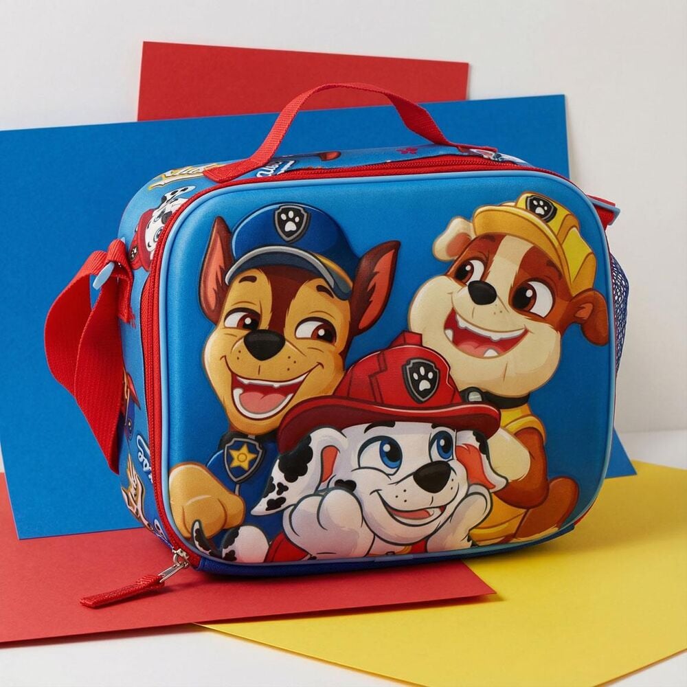 Bolsa portameriendas 3D azul de Paw Patrol con personajes - 6