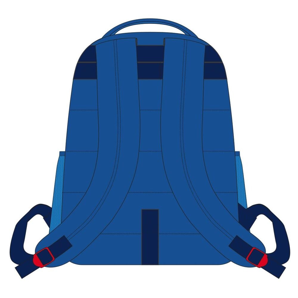 Mochila escolar Spider-Man Marvel roja y azul - 2