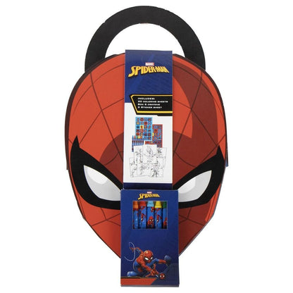 Set de actividades Spider-Man Marvel con láminas, ceras y pegatinas