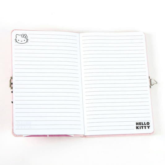 Diario rosa de Hello Kitty con bolígrafo a juego - 5