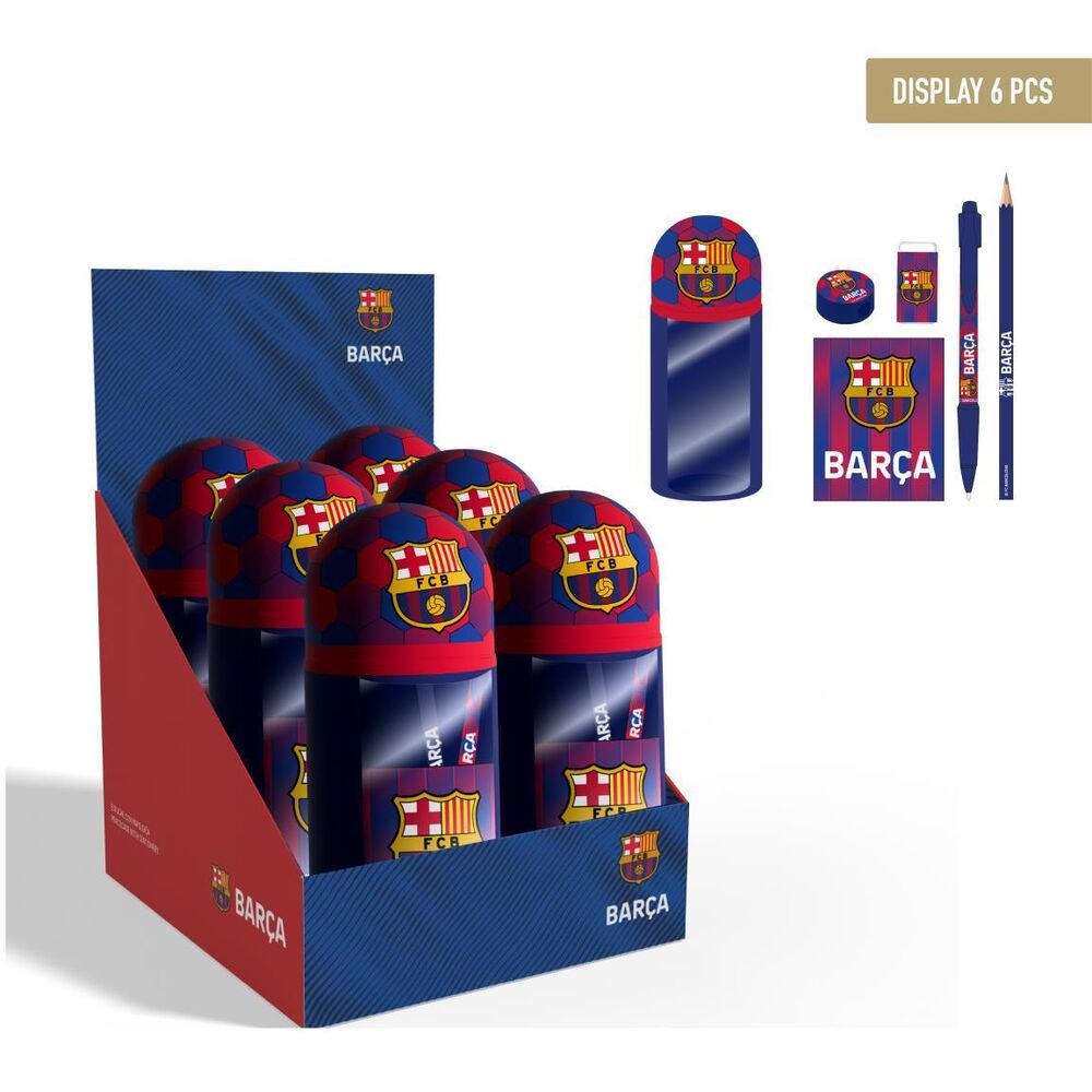 Portatodo 3D azul y grana del F.C. Barcelona